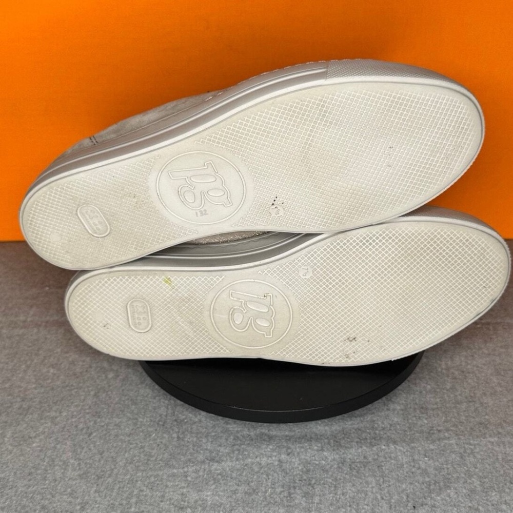 Paul Green Hadley Sneaker , Cashmere Metallic Suede, size UK 7.5 / US 10 - Picture 5 of 6